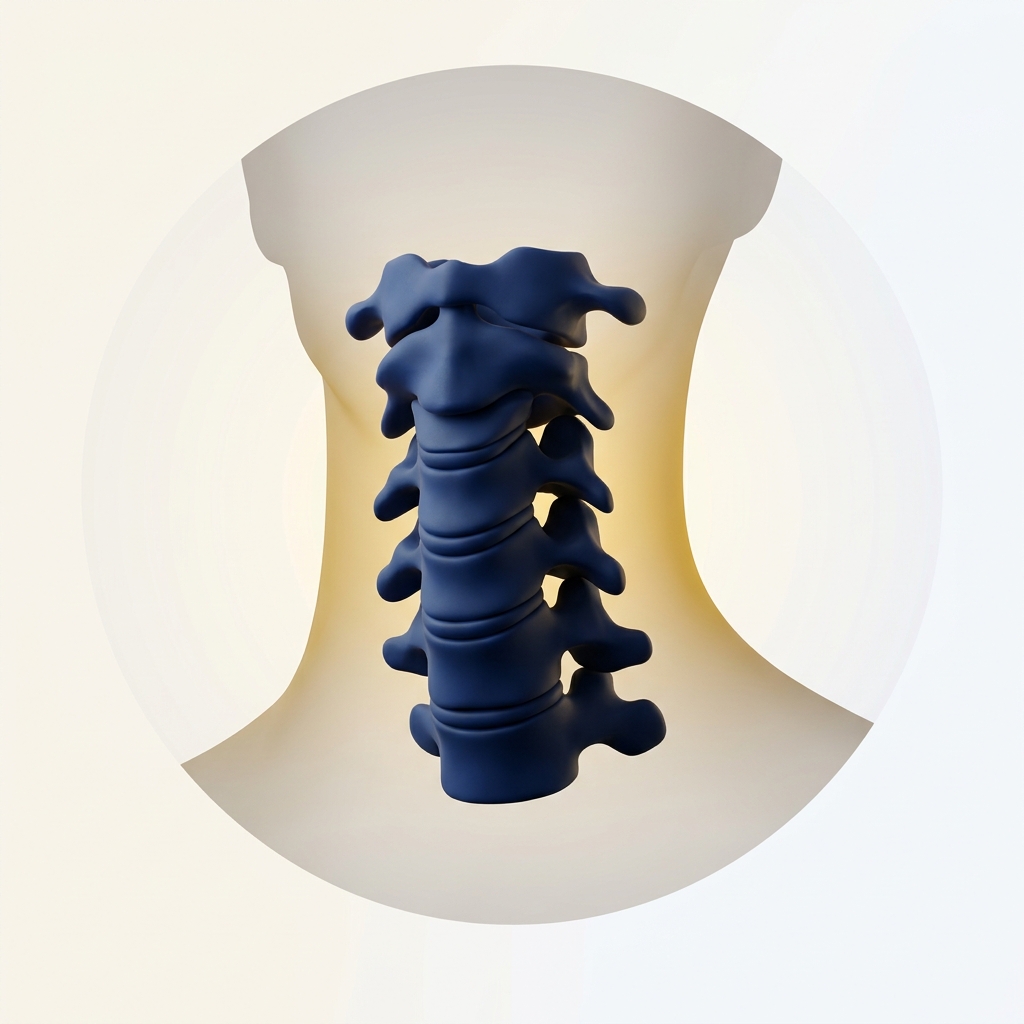 Neck Pain — anatomical illustration
